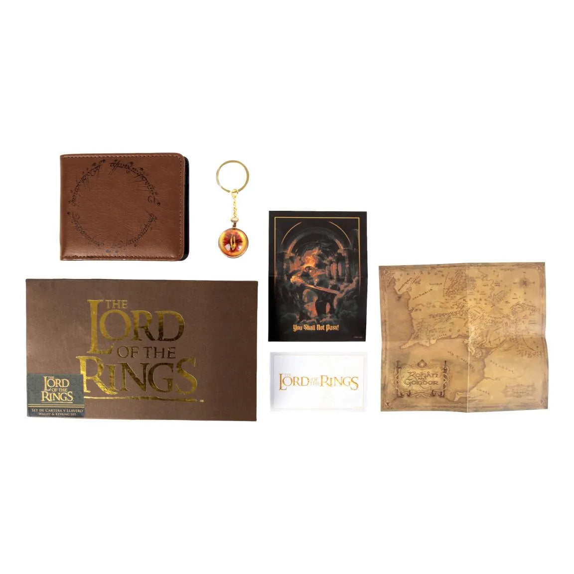 The Lord of the Rings Portemonnee met Sleutelhanger - Cadeauset