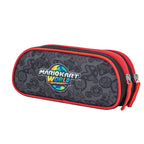 Mario Kart pencil case boys – black red – double