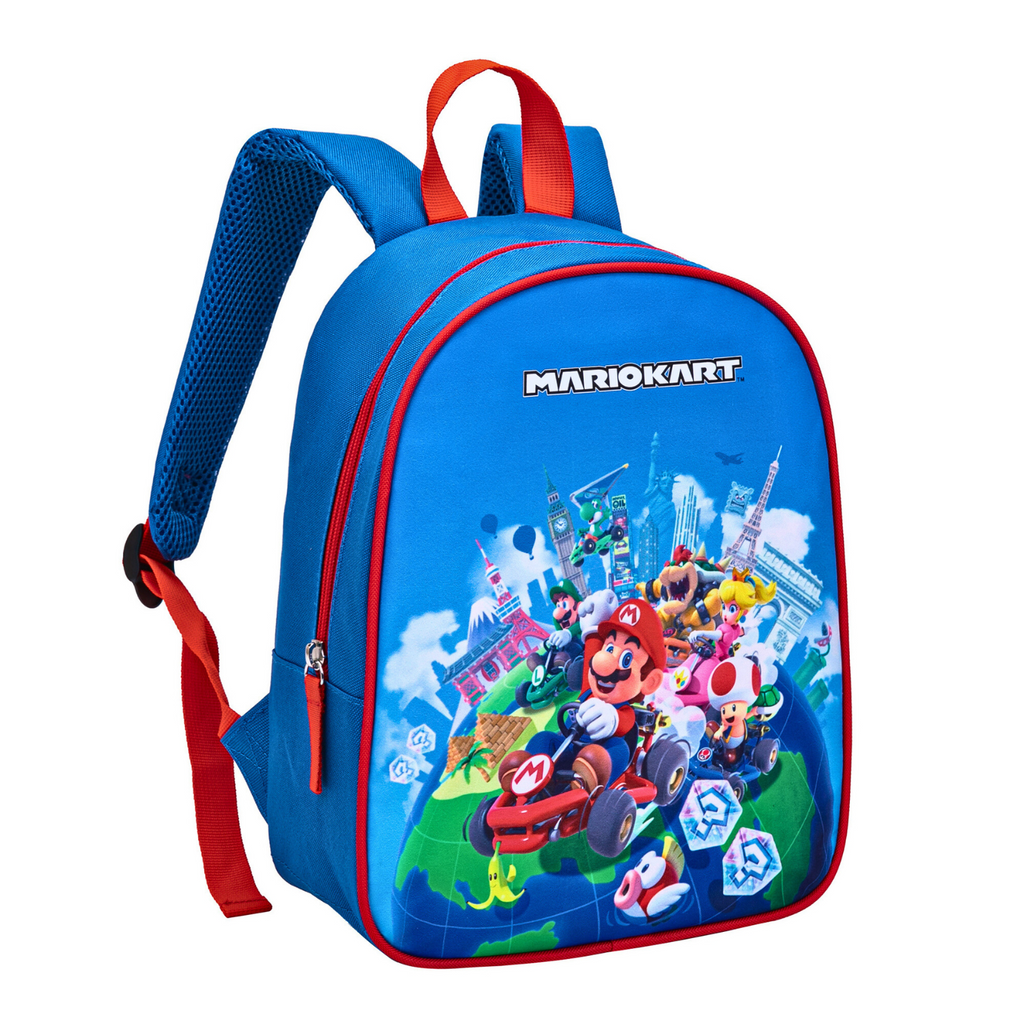 Mario Kart Rugzak Kinderen – Rugtas Jongens – Hoogte 31 cm