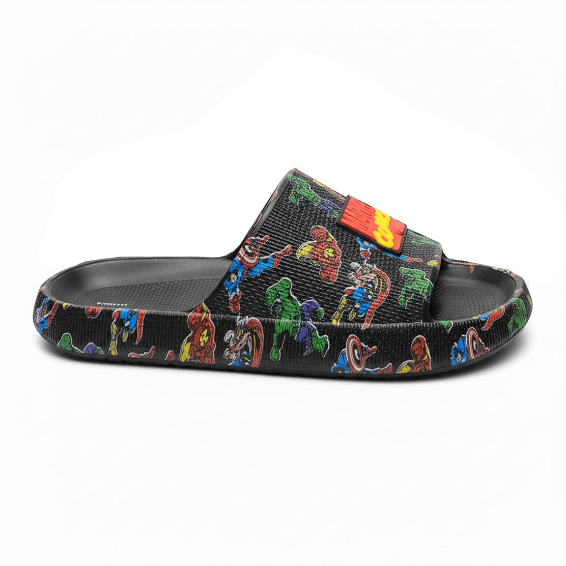 Marvel Comics badslippers voor jongens - linker zijaanzicht