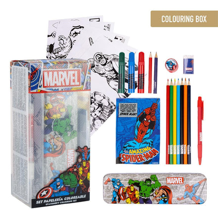 Marvel Avengers Tekenset Tekendoos Tekenen - 25 pieces
