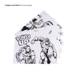 Marvel Avengers Zeichnungsset Zeichnungsbox - 25 Stück