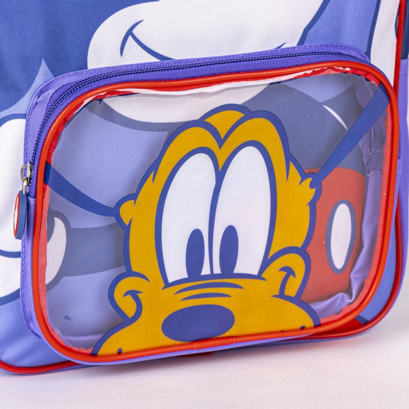 Disney Mickey Mouse en Pluto Rugzak 2 vakken - Hoogte 30cm