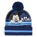 Muts, handschoenen en nekwarmer Mickey Mouse
