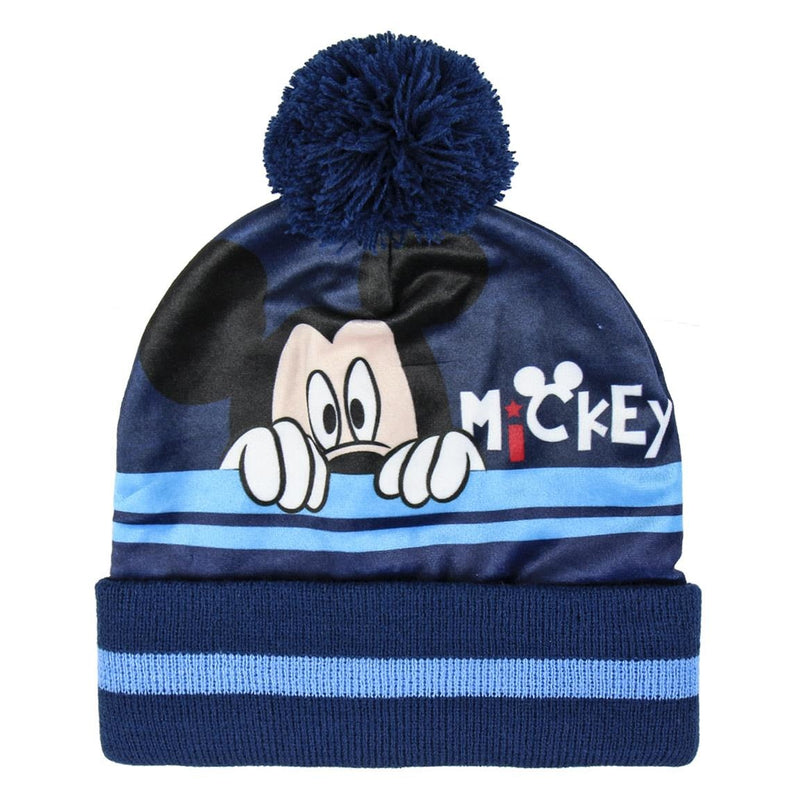 Muts, handschoenen en nekwarmer Mickey Mouse