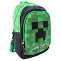 Minecraft Rugzak Jongens Rugzak Meisjes 2 Vakken - Hoogte 38cm