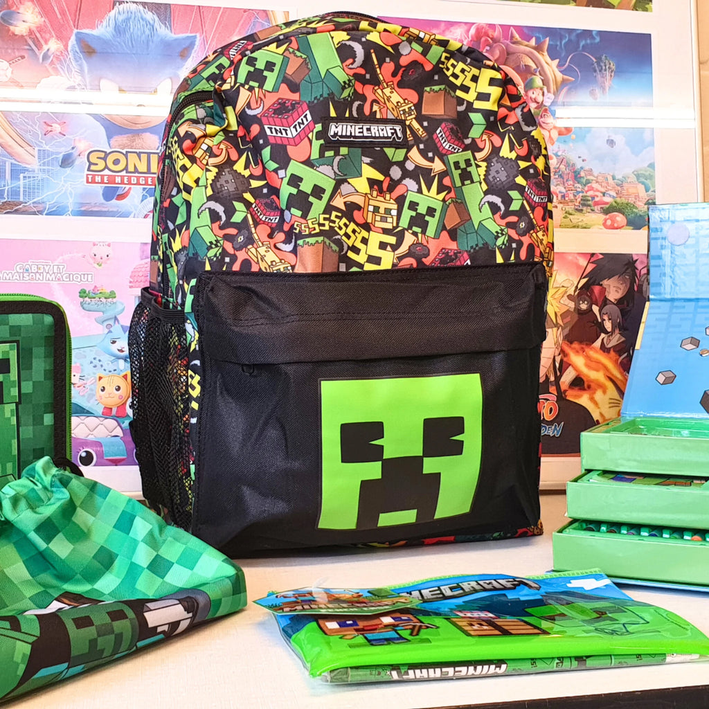 Minecraft Backpack Creeper – School Backpack