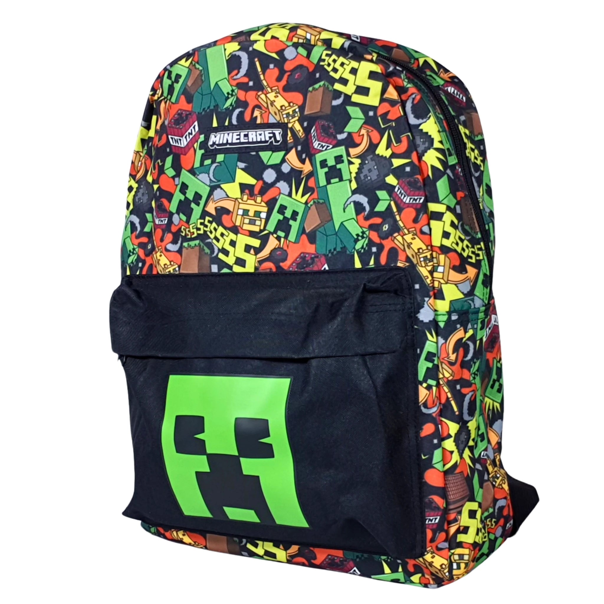 Minecraft Rucksack Creeper – Schulrucksack