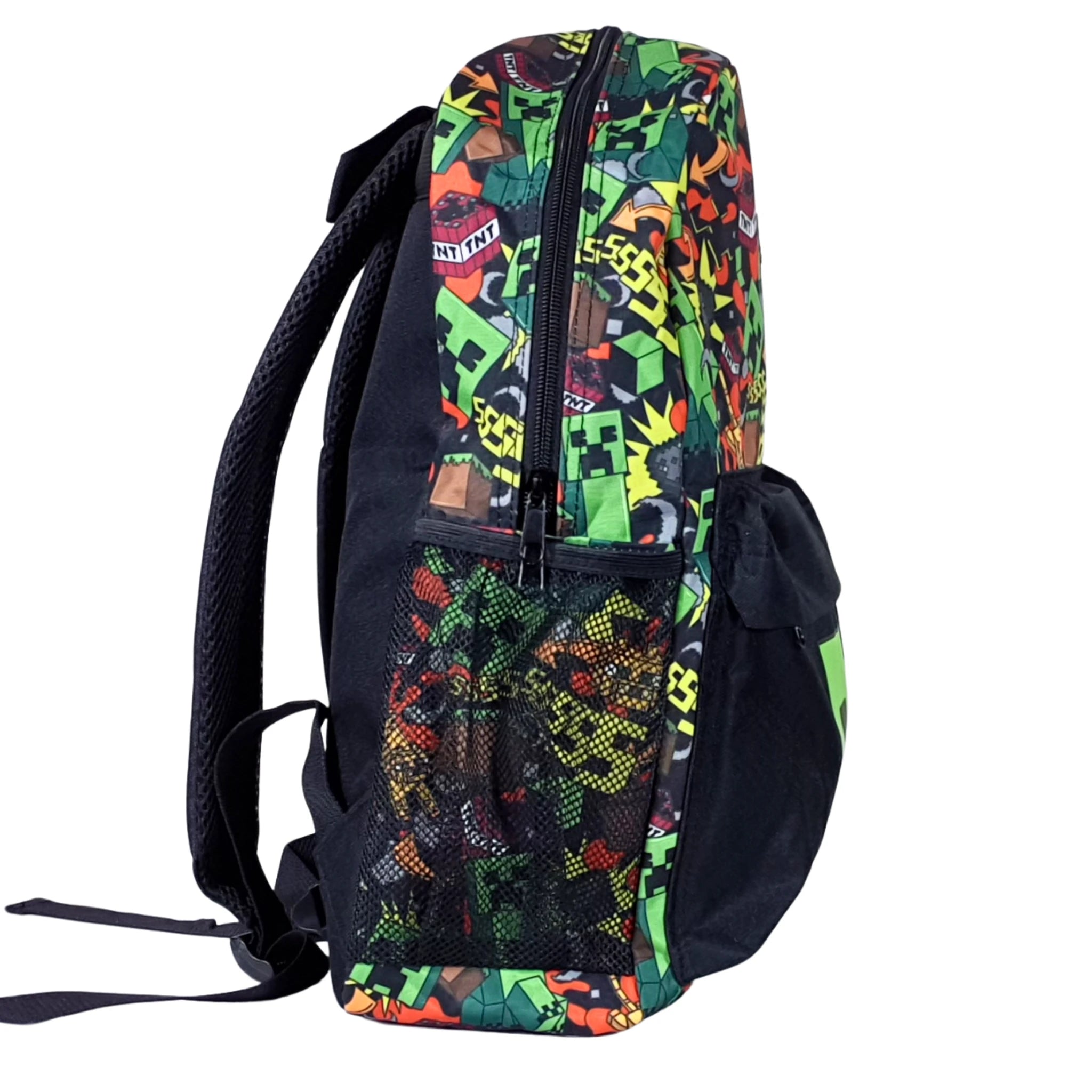Minecraft Rucksack Creeper – Schulrucksack