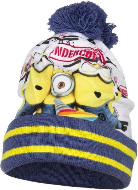 Minions undercover muts blauw