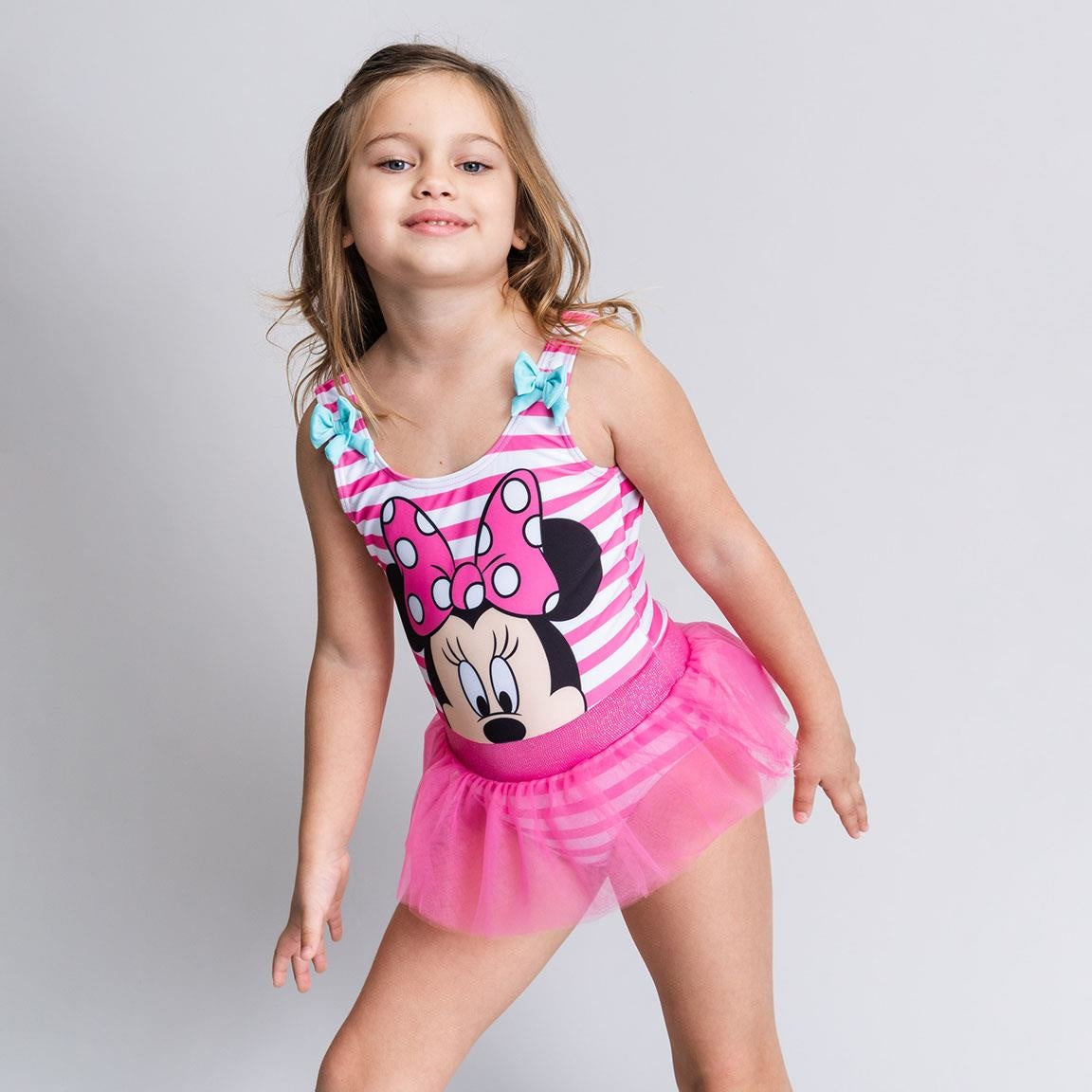 Disney Minnie Mouse Badeanzug Mädchen - Niedliche Schleifen