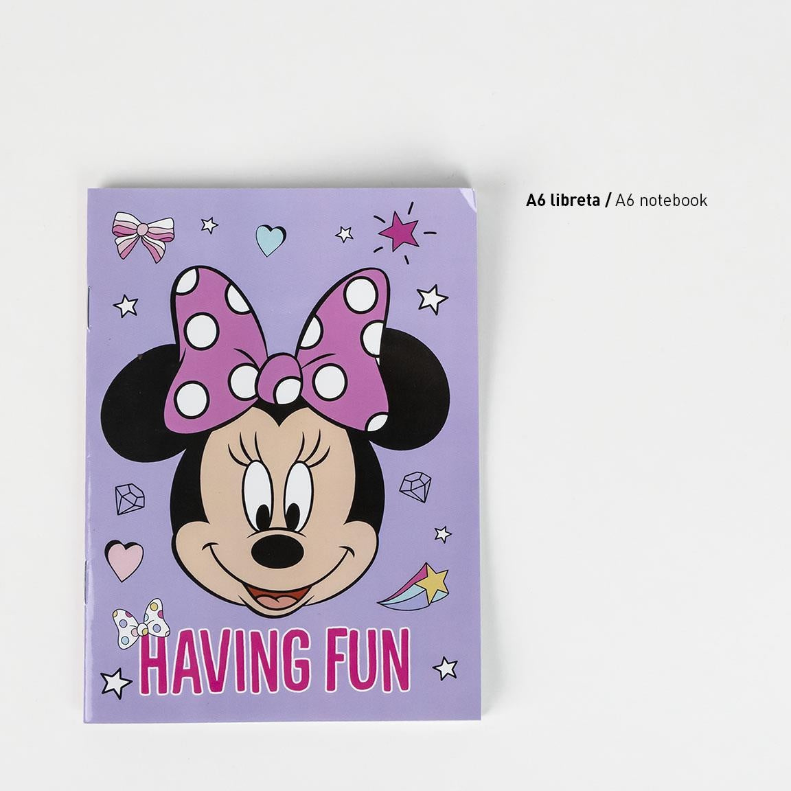 Disney Minnie Mouse Federtasche mit Inhalt - 8 Stück