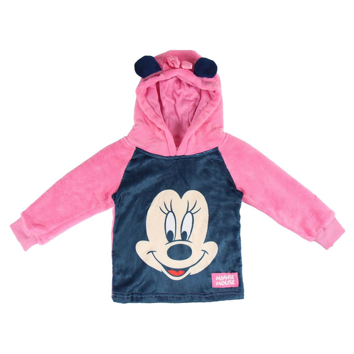 Disney - Minnie Mouse - Trui - Hoodie - Roze