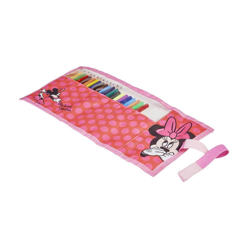 Disney Minnie Mouse Oprol Etui met inhoud