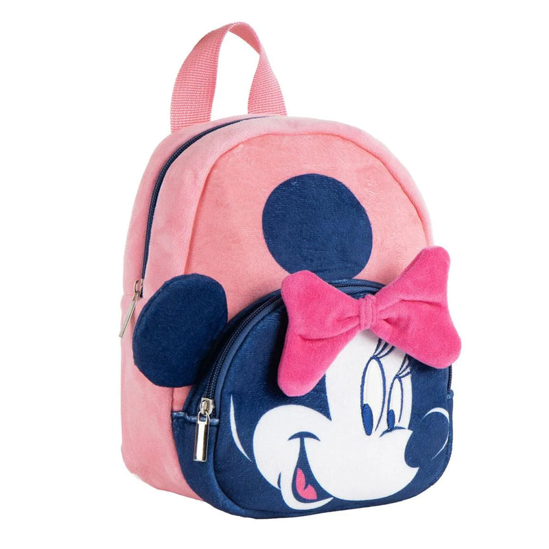 Disney Minnie Mouse Rugzak Peuter – Roze – 3D Design – 22 cm – Meisjes Rugzak