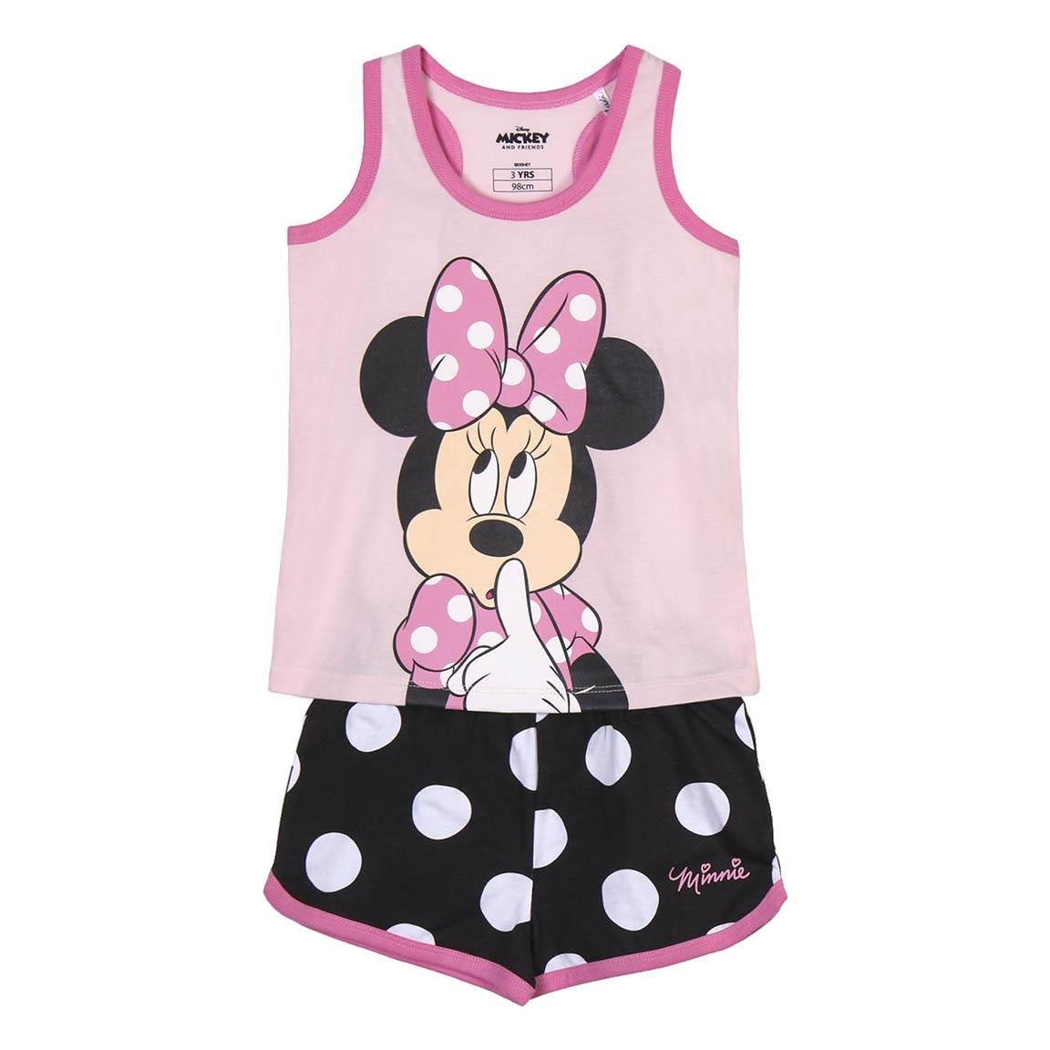 Disney Minnie Mouse Shortama - Große rosa Schleife