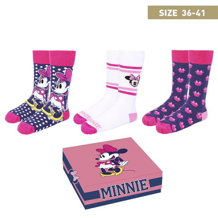 Disney Minnie Mouse Sokken Geschenkdoos - Maat 36-41