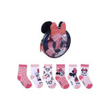 Disney Minnie Mouse Socks Giftbox 5P