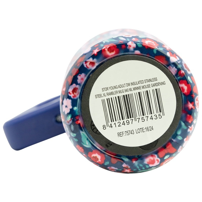 Minnie Mouse Tumbler 940 ml – RVS Beker met Rietje & Handvat