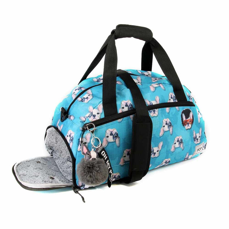 Oh My Pop - Doggy - Sporttas dames - Multi colour - Lengte 51cm