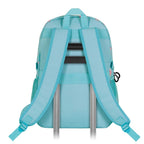 Oh My Pop Backpack Flamingo 3 Pockets - Premium Quality - Plush Flamingo Hanger - Height 44cm