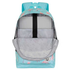 Oh My Pop Backpack Flamingo 2 Pockets - Premium Quality - Plush Flamingo Hanger - Laptop Tablet compartment - Height 44cm