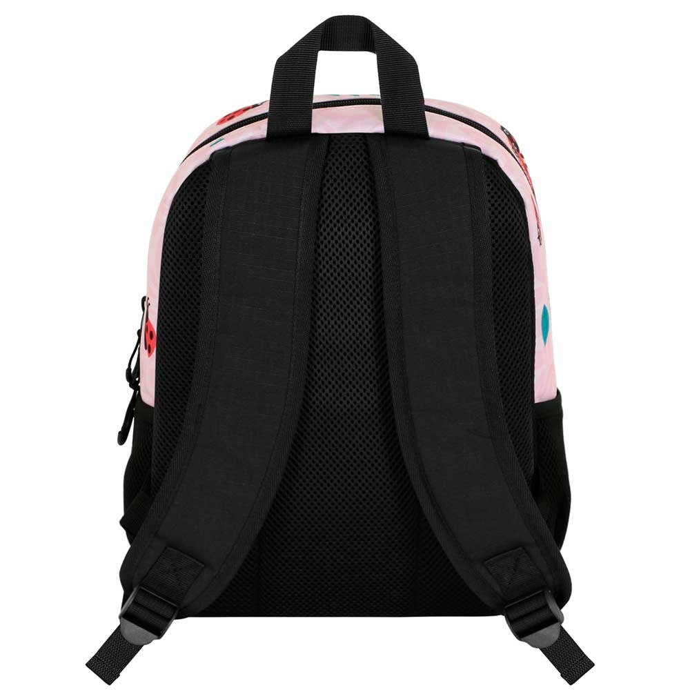 Oh My Pop Backpack Ladybug 2 Pockets - Premium Quality - Plush Ladybug Pendant - Height 35cm