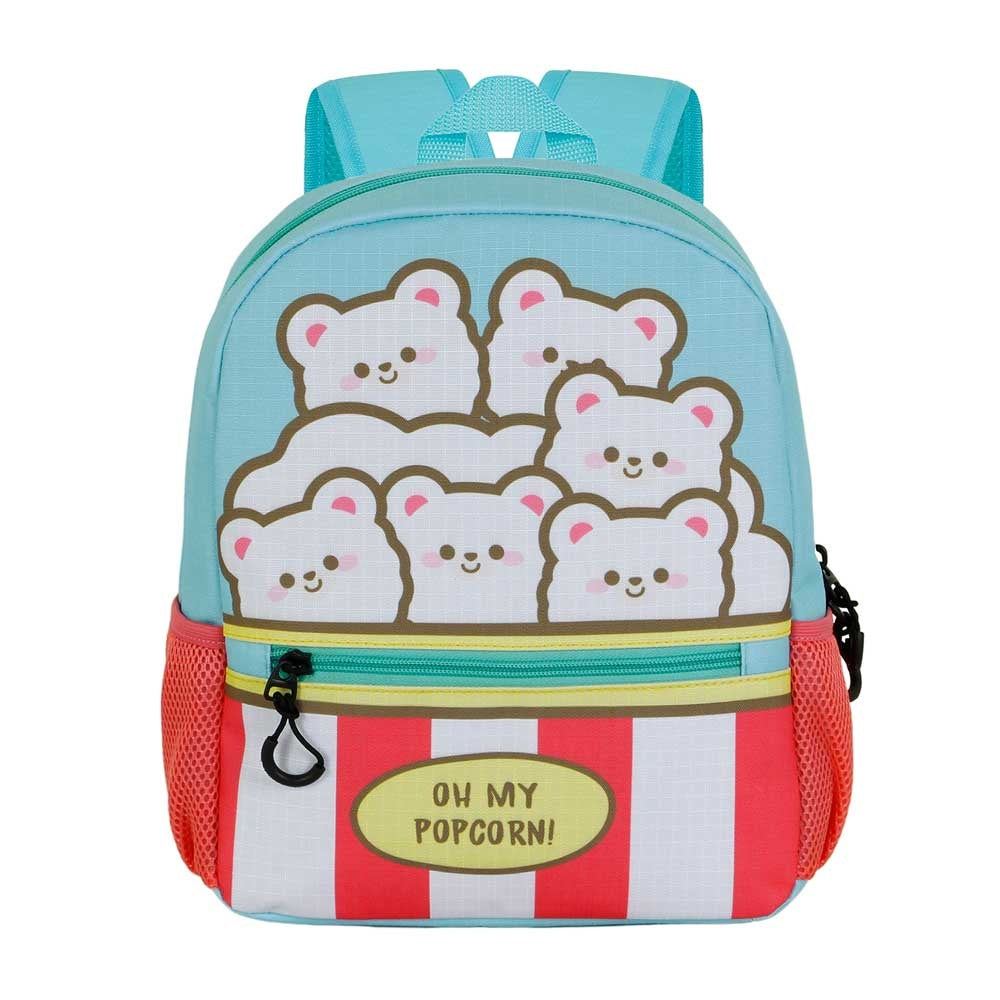 Oh My Pop Backpack Sweet Popcorn 2 Pockets - Premium Quality - Plush Popcorn Hanger - Height 35cm