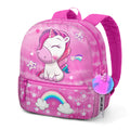 Oh My Pop Rugzak Sweet Daydream Unicorn  2 Vakken - Premium Quality - Pluche Unicorn Hanger - Hoogte 35cm