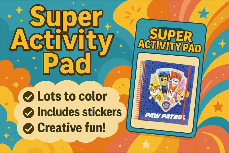 Paw Patrol Super Activity Album - Groot Kleurboek en Doeboek met Stickers