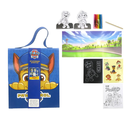 Paw Patrol Activiteitenset in Tas met Kleurplaten, Stickers en Stiften
