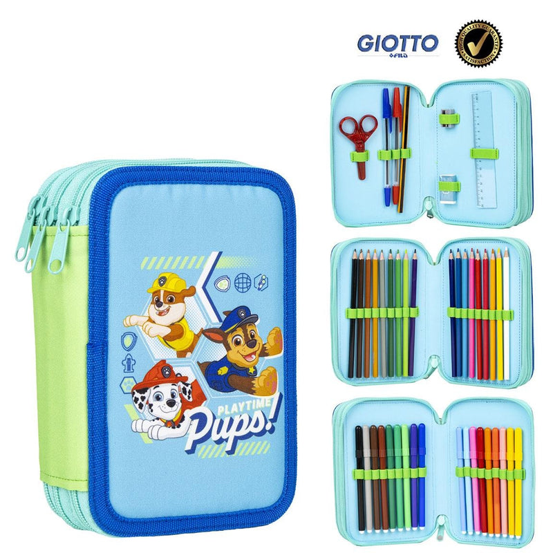 Paw Patrol Driedubbele Etui - 44 Pieces