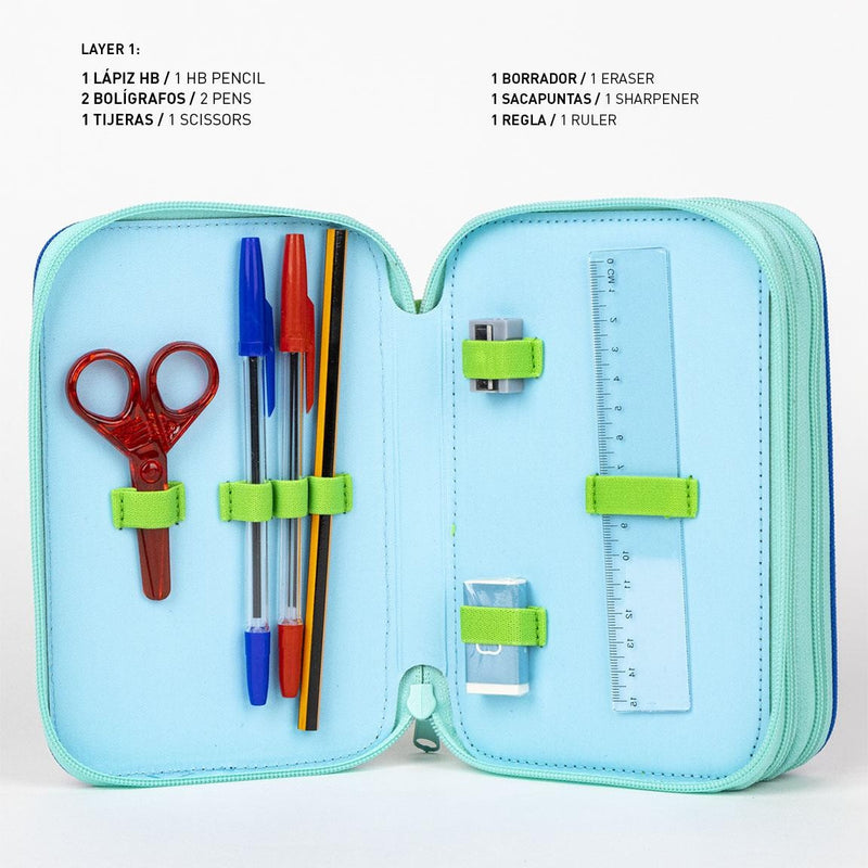 Paw Patrol Driedubbele Etui - 44 Pieces