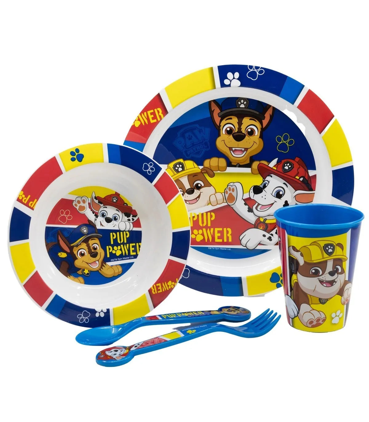 Paw Patrol dining set 5 piece boys girls