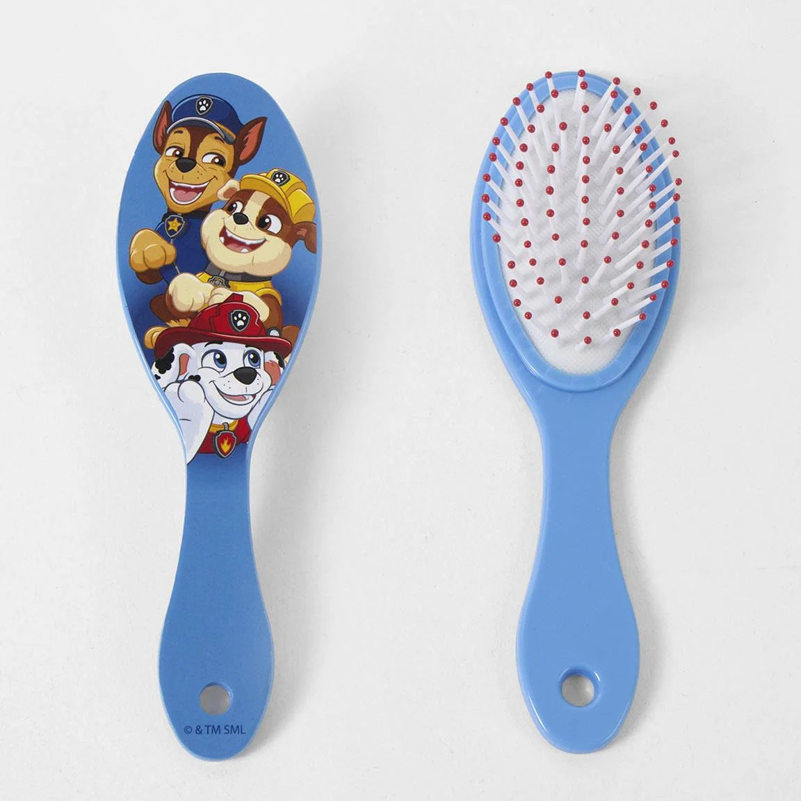 Paw Patrol Verzorgingsset – Transparante Toilettas, Handdoek, Haarborstel en Flesje – Officieel Gelicenseerd