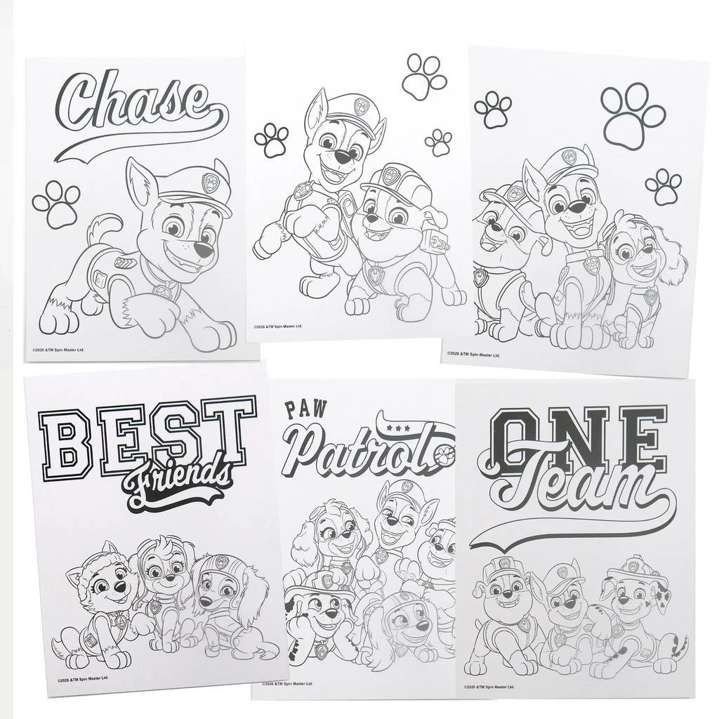 Paw Patrol Activiteitenset in Tas met Kleurplaten, Stickers en Stiften