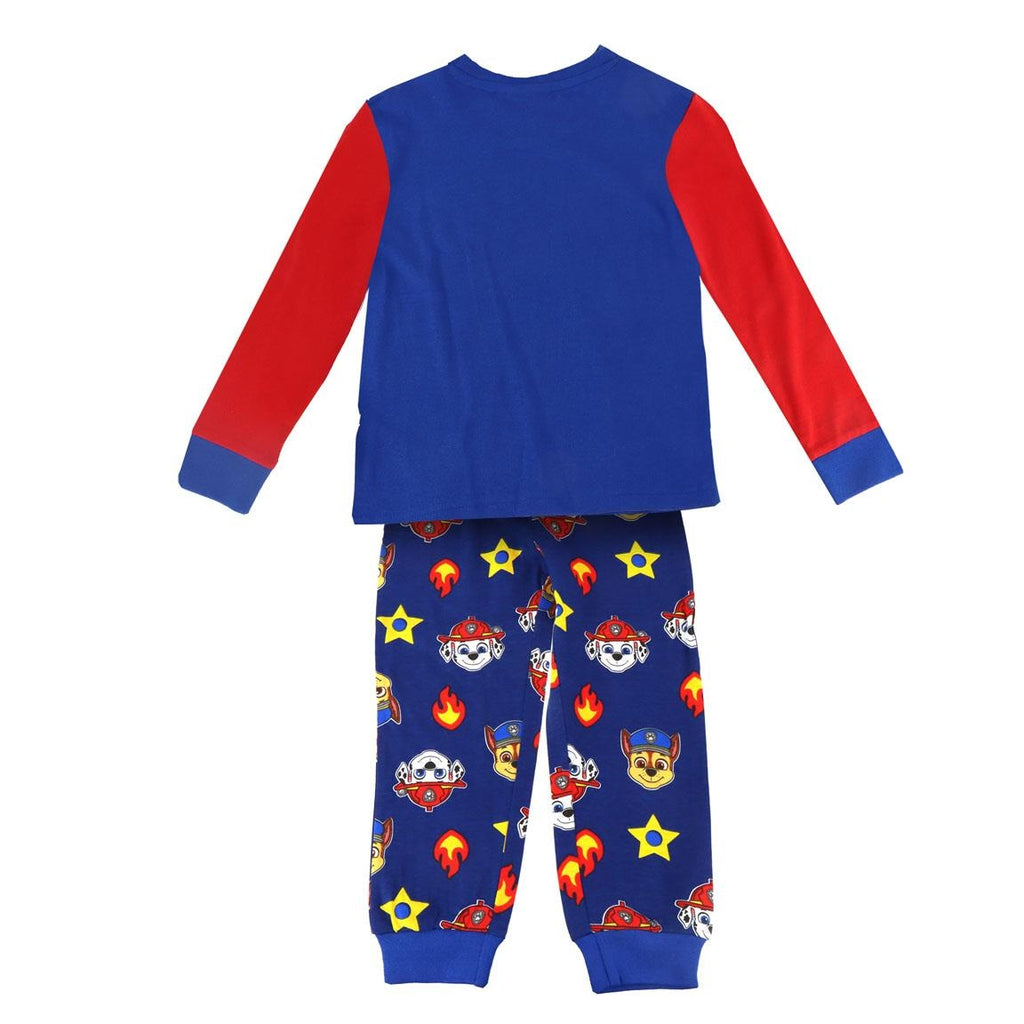 Paw Patrol Pyjama Jongens – Katoen – Blauwe Meisjes Kinderpyjama met Lang Shirt