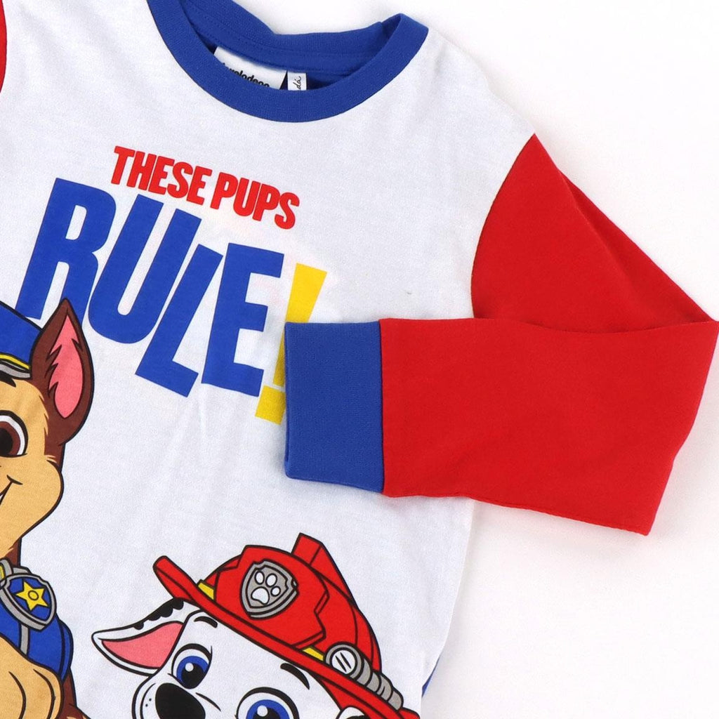 Paw Patrol Pyjama Jongens – Katoen – Blauwe Meisjes Kinderpyjama met Lang Shirt