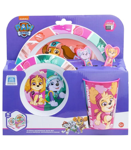 Paw Patrol dining set 5 piece girls