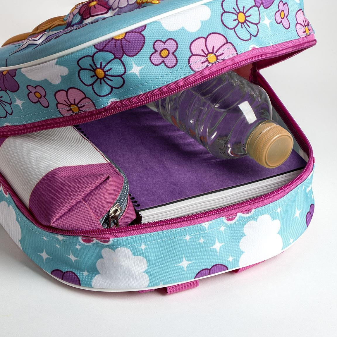 Paw Patrol Skye Backpack Girls – 3D Unicorn Bag with Horn – 31 cm – Unicorns Are Pawsome