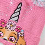Paw Patrol Skye Unicorn Winterset - Muts, Sjaal en Handschoenen - Meisjes - Roze - Officieel Nickelodeon