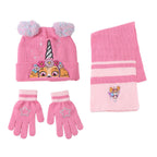 Paw Patrol Skye Unicorn Winterset - Muts, Sjaal en Handschoenen - Meisjes - Roze - Officieel Nickelodeon