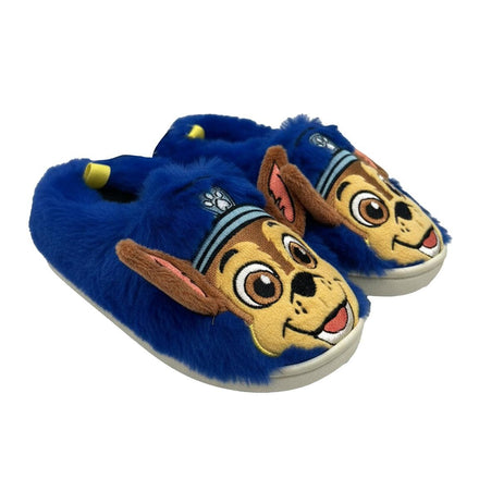 Paw Patrol Sloffen Blauw Jongens – Chase – Zachte Warmtepantoffels – Antislip Zool