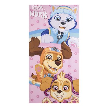 Paw Patrol Strandlaken Meisjes – 70x140 cm – Polyester – Sneldrogend – Strand Handdoek