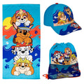 Paw Patrol Strandlaken Zwemtas en Pet – Strandset Kind – Handdoek Tas Cap – Strand Zwembad Vakantie