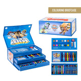 Paw Patrol Malset Kinder – 44-teiliges Kofferset – Zeichen- und Malkoffer – Basteln & Kreativspiel