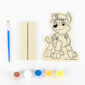 Paw Patrol Houten Verfset Kind – Knutselpakket met Chase – Verf en Penseel