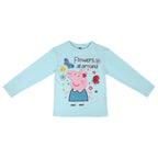 Peppa Pig - Longsleeve - Meisje - Mint Groen