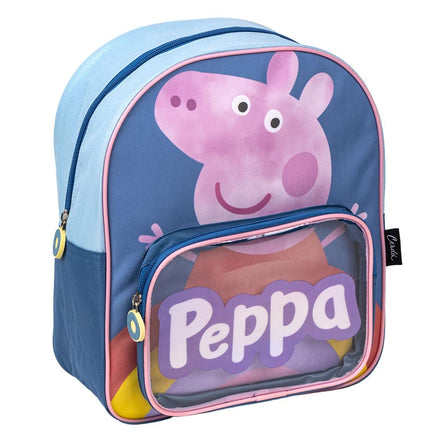 Peppa Pig Rugzak 2 vakken - Hoogte 30cm