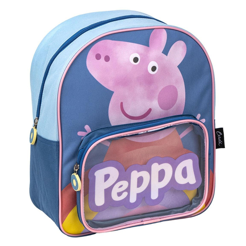 Peppa Pig Rugzak 2 vakken - Hoogte 30cm